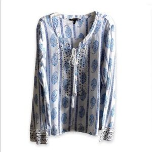 Victoria’s Secret Beachy Boho Studded Blouse